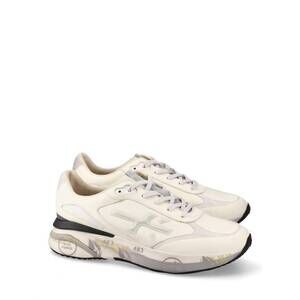 NEW PREMIATA women's moerun sneakers in white